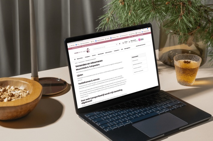 Retourbeleid voor aan de muur enzo