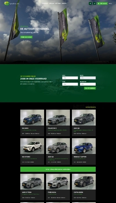 Afbeelding gemaakte website Ittica Media