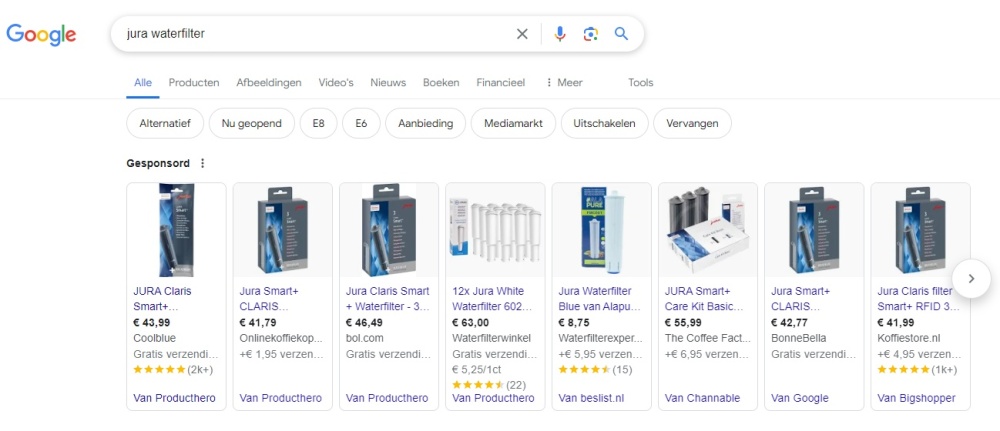 Wat is google shopping ads?